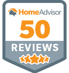 Home Advisor 50 Reviews Badge of Recognition